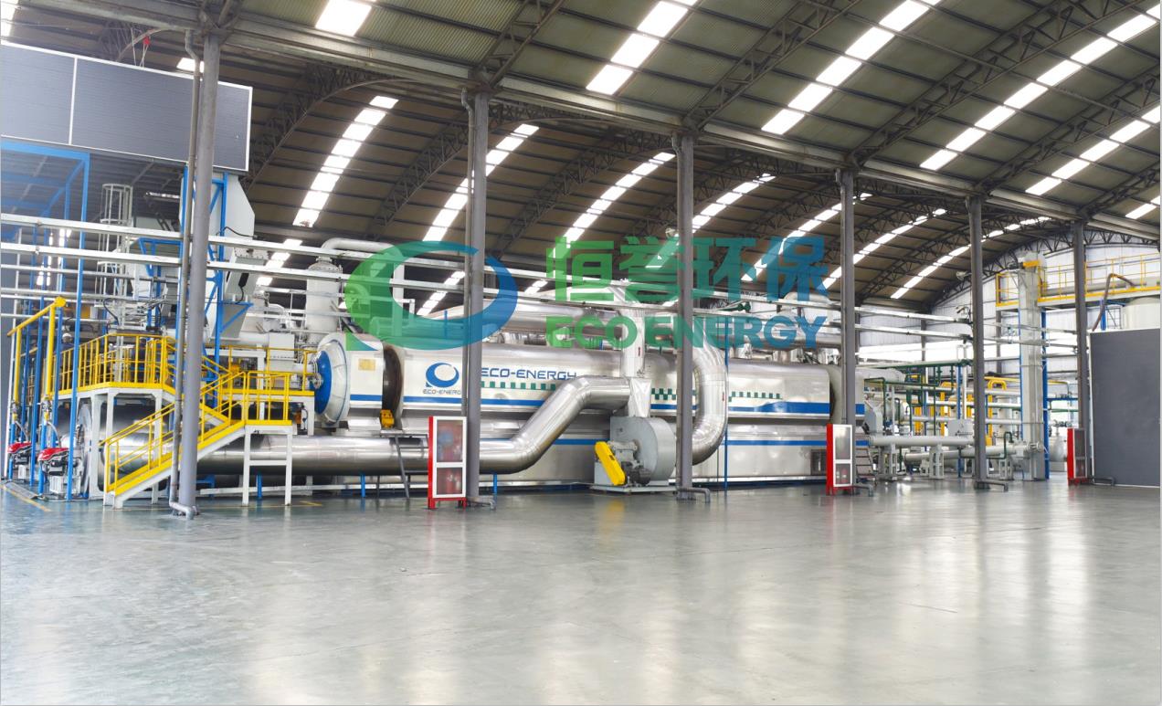 z6com·尊龙环保油泥热解装备登陆中国国际石油化工技术装备展